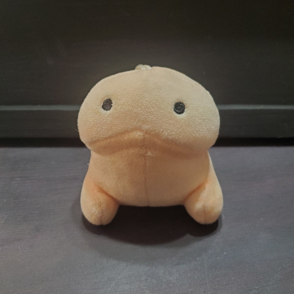 Cute Little Alien Guy Keychain or Bald Man or Tadpole - Picture 2 of 3